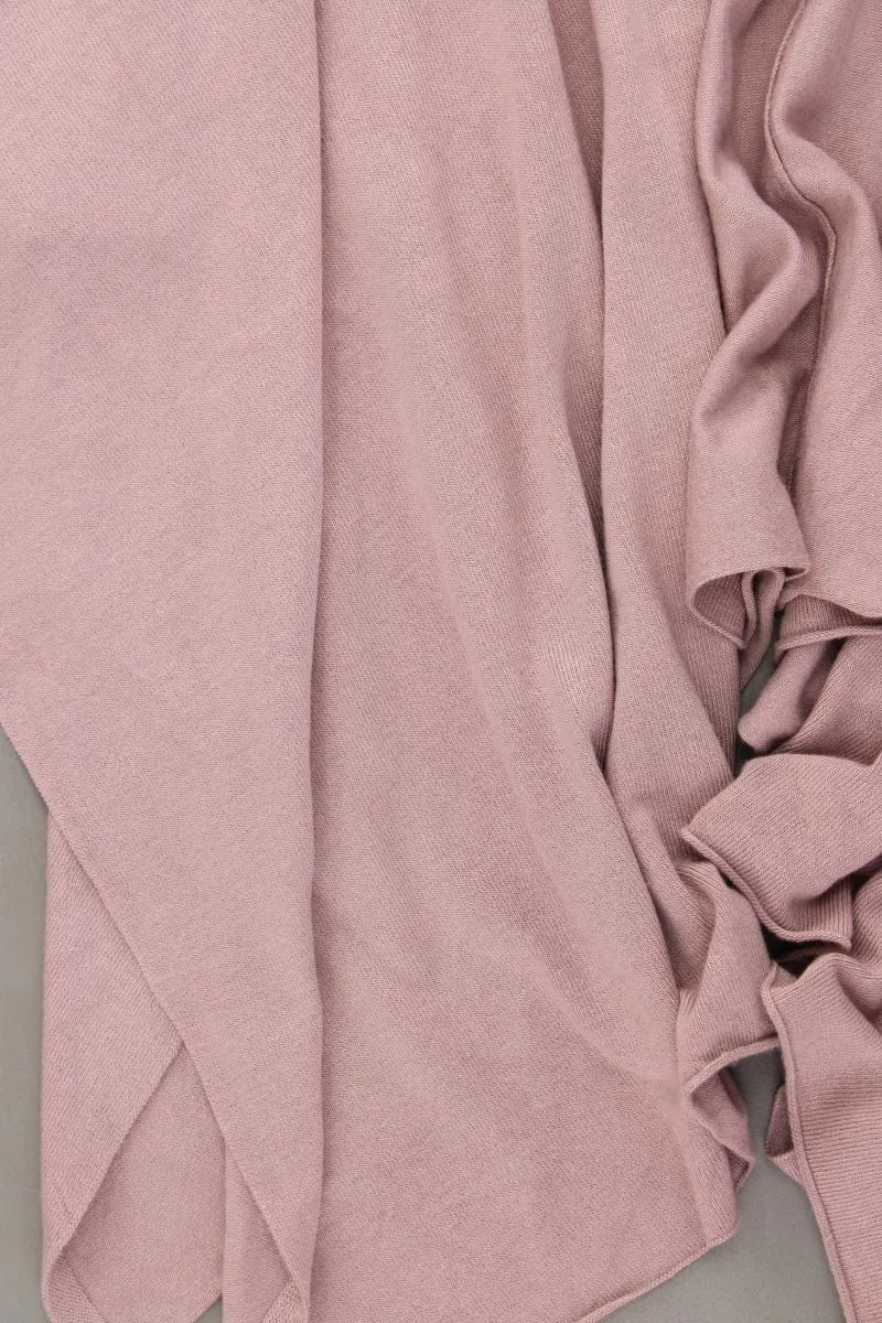 Street One Poncho Gr. OneSize Weite Ärmel rosa aus Viskose