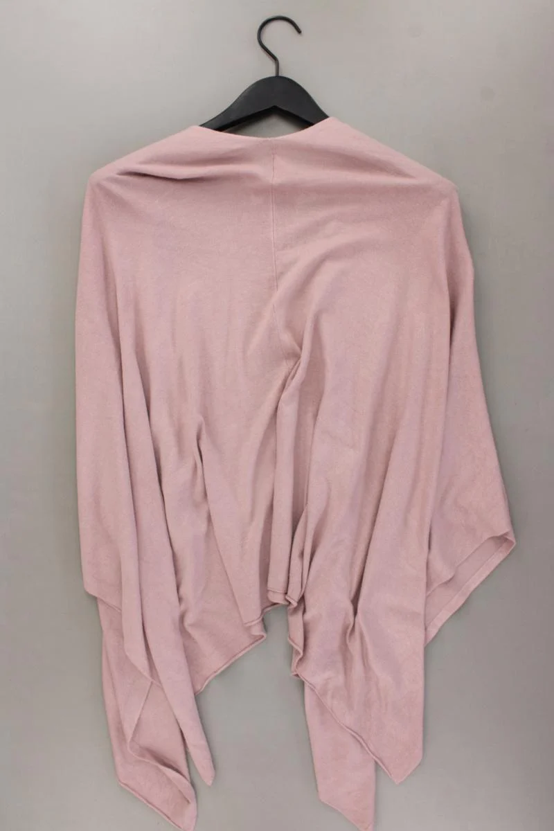 Street One Poncho Gr. OneSize Weite Ärmel rosa aus Viskose