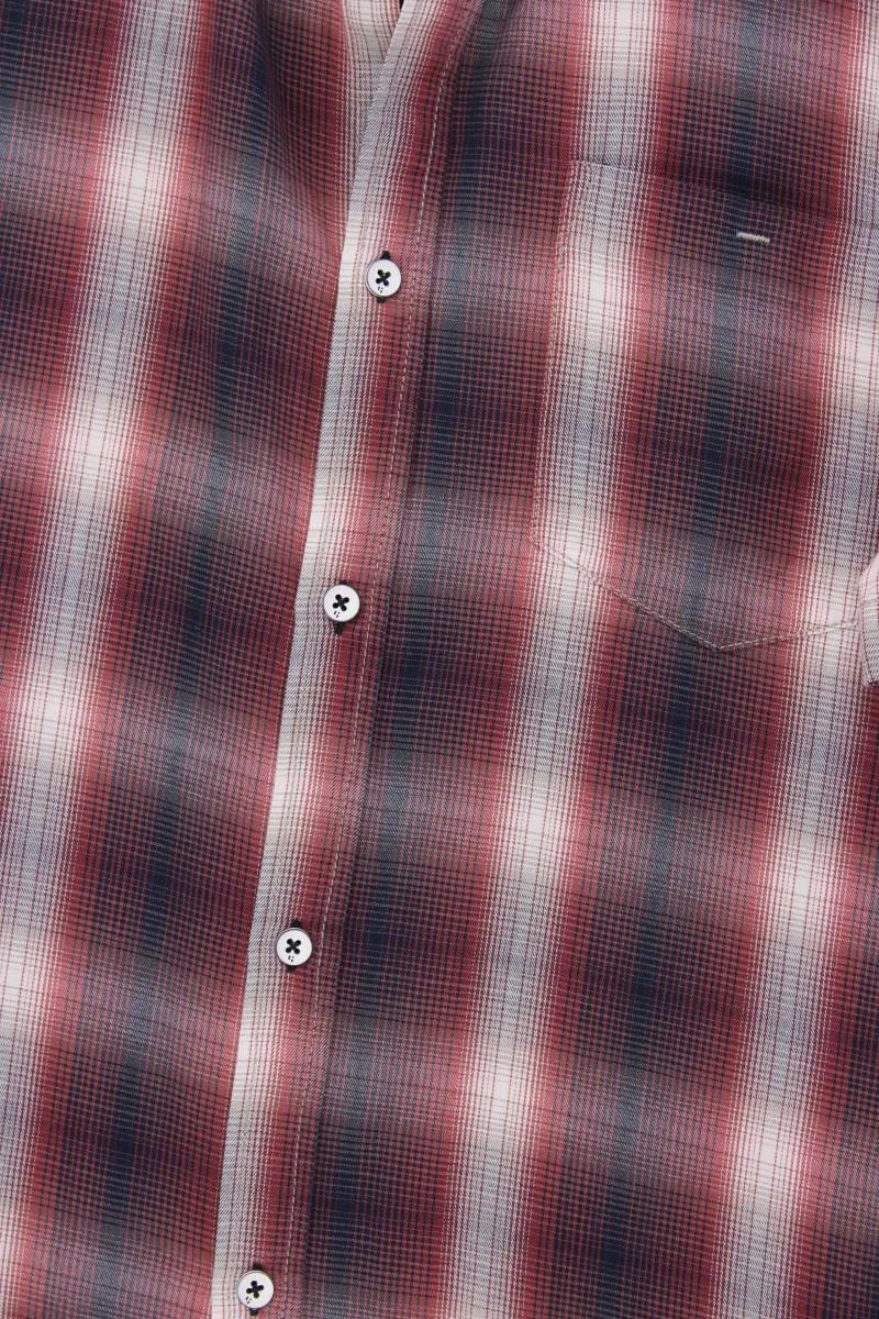 Garcia Jeans Karohemd für Herren Gr. XL kariert Kurzarm rot aus Baumwolle