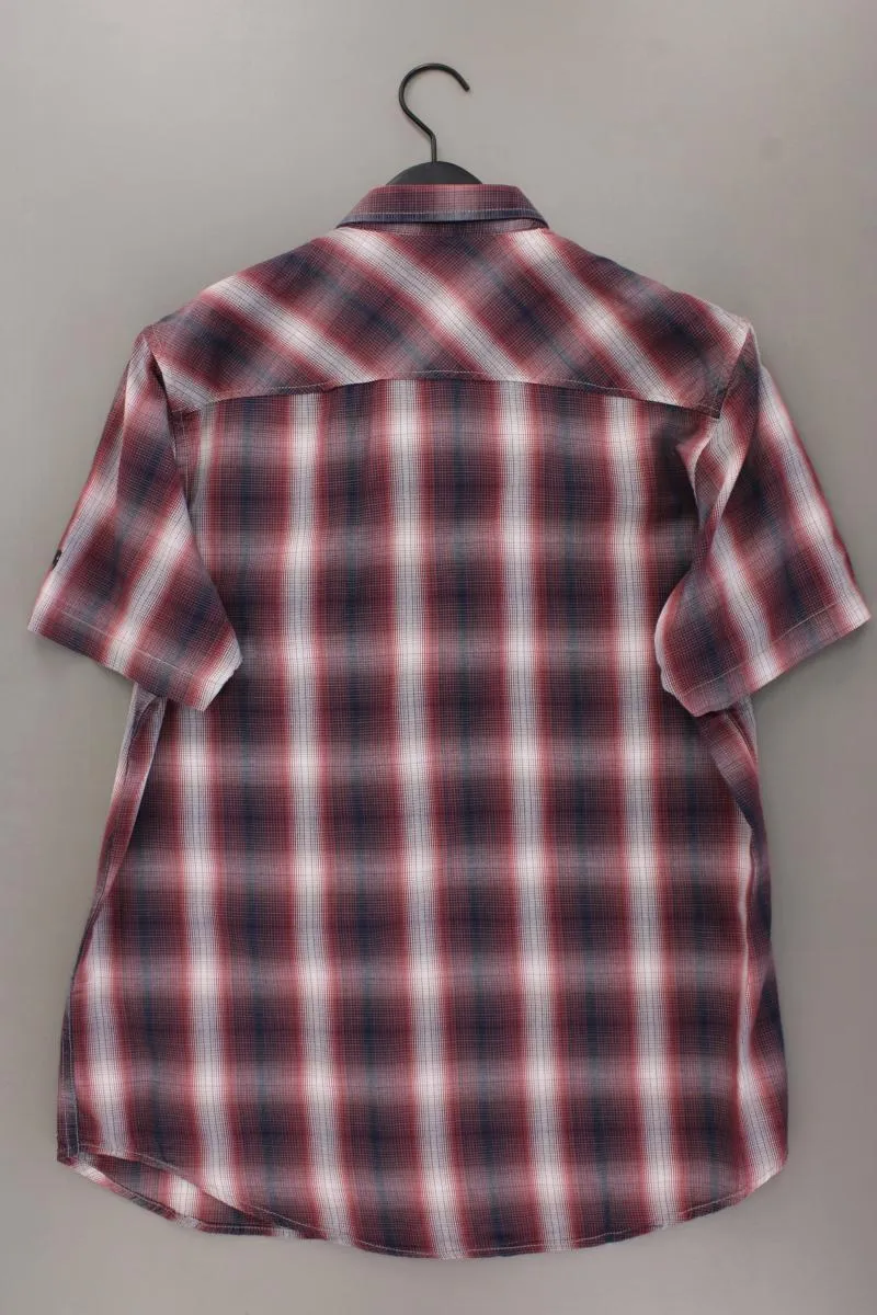 Garcia Jeans Karohemd für Herren Gr. XL kariert Kurzarm rot aus Baumwolle