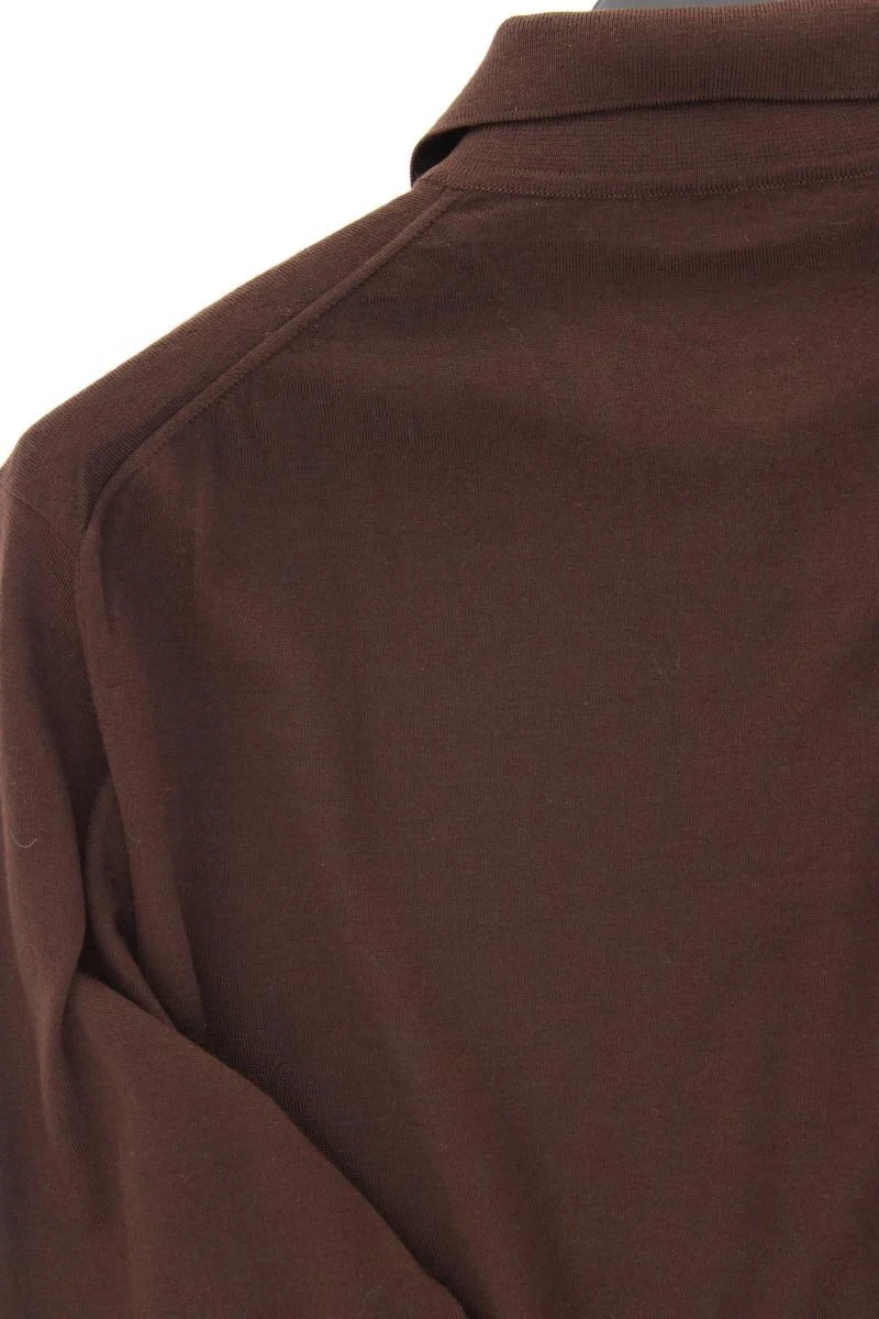 Brioni Wollpullover für Herren Gr. 54 braun