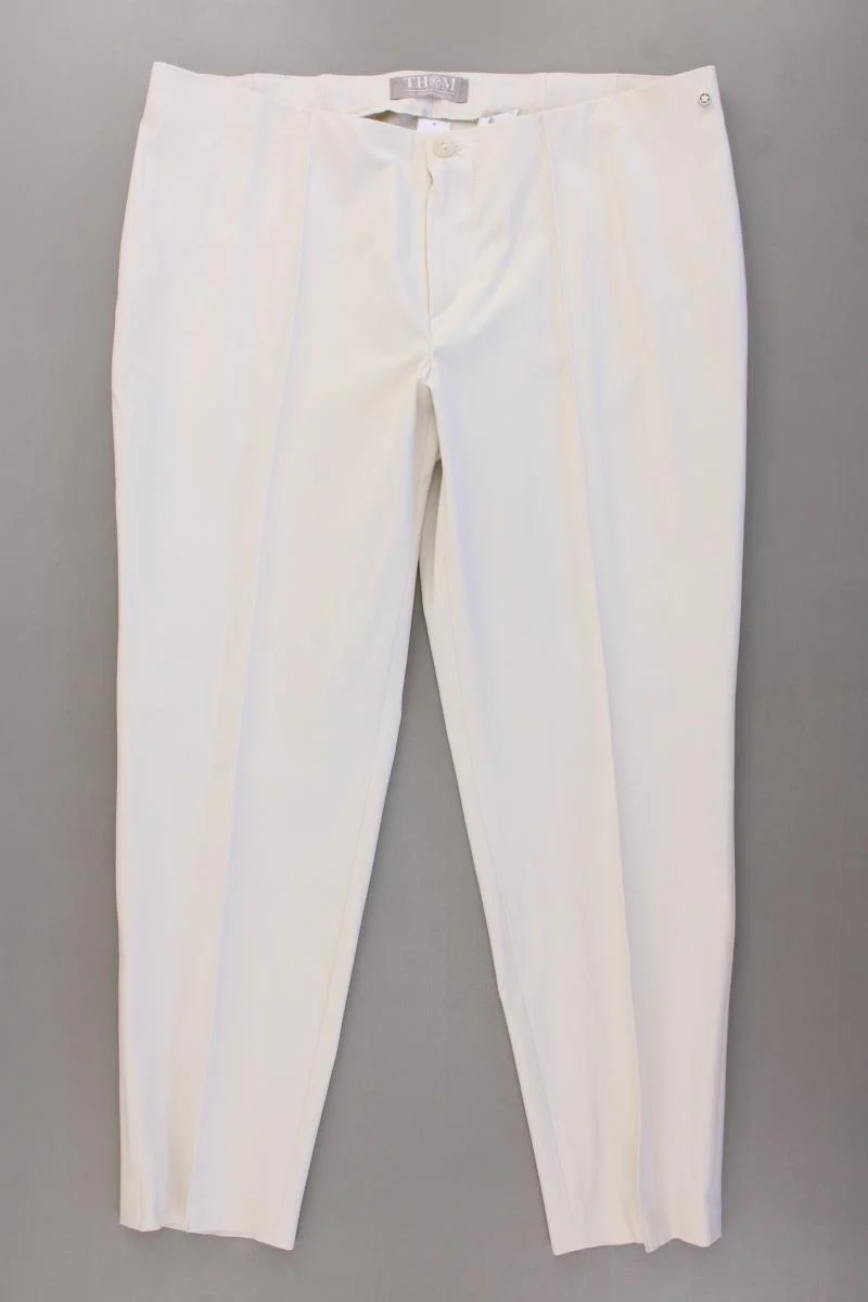 Thom by Thomas Rath Stretchhose Gr. Kurzgröße 22 neuwertig creme aus Baumwolle