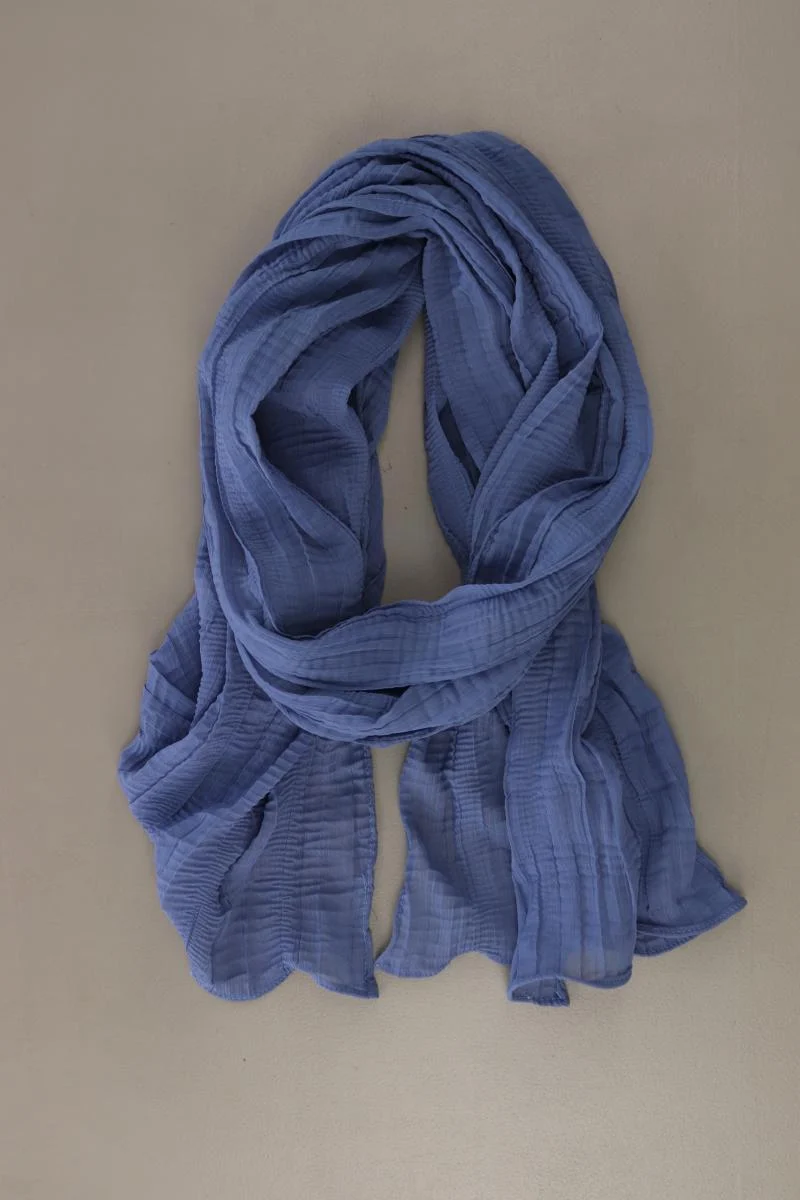 Schal blau