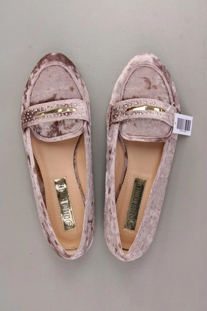 CLAUDIA GHIZZANI Ballerinas Gr. 40 neuwertig rosa