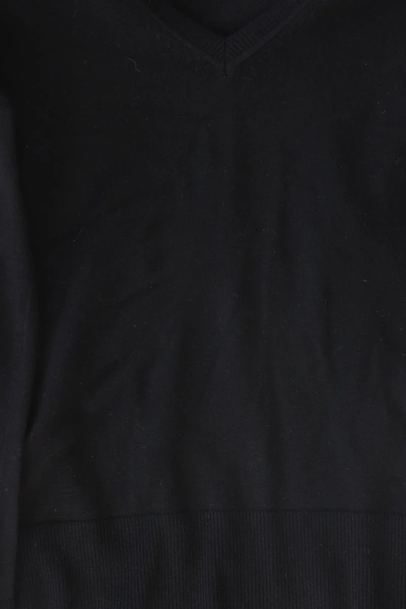 s.Oliver Feinstrickpullover Gr. 38 schwarz aus Polyacryl