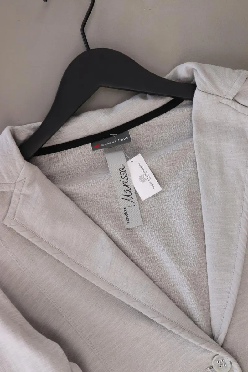 Street One Jerseyblazer Gr. 40 grau aus Baumwolle