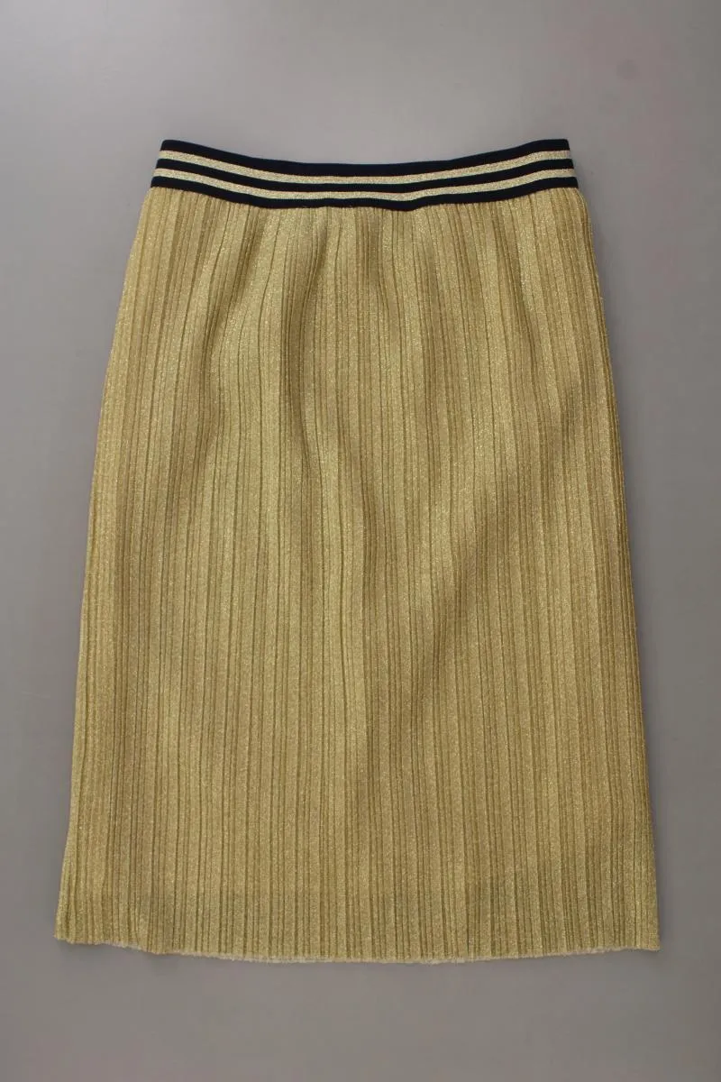 sofie schnoor Stretchrock Gr. S neuwertig mit Glitzer gold aus Polyester