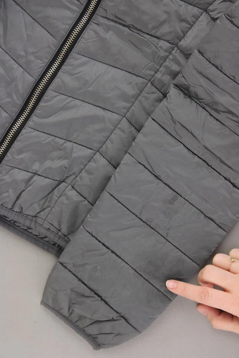 Equestrian Stockholm Steppjacke Gr. S grau aus Nylon