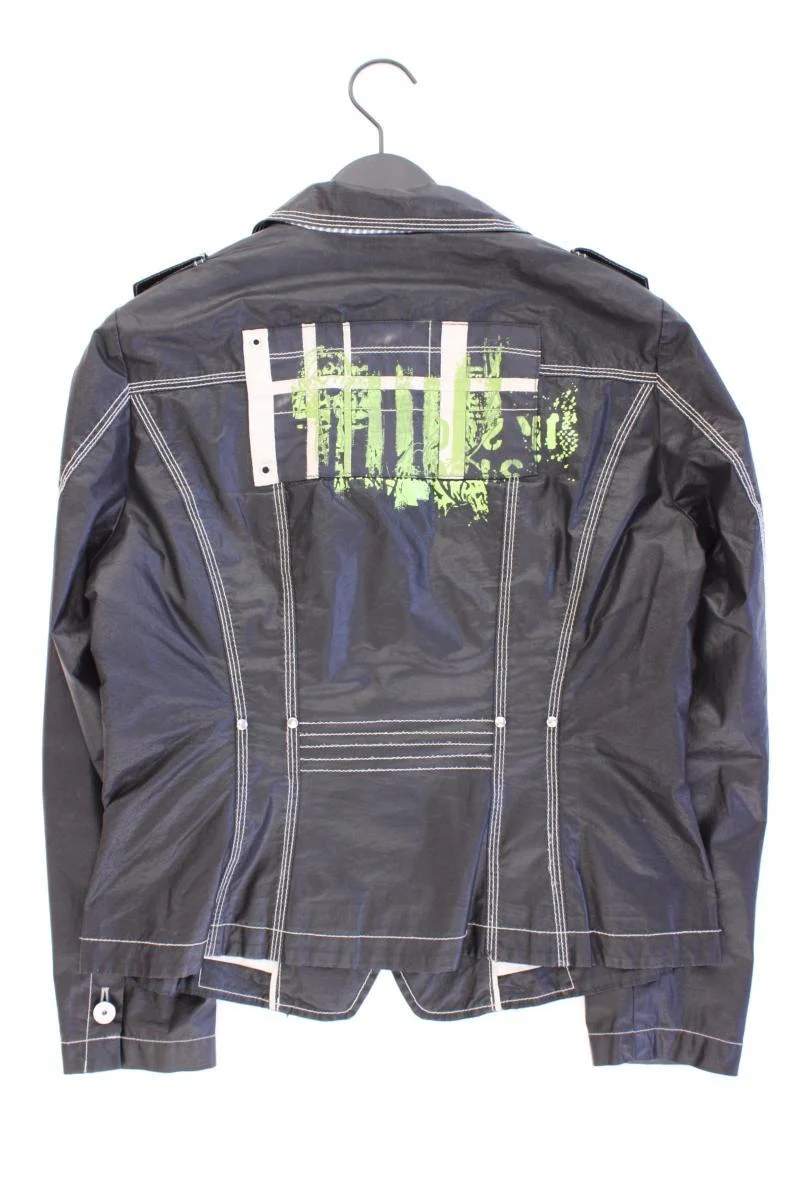 Betty Barclay Regular Jacke Gr. 40 schwarz aus Baumwolle