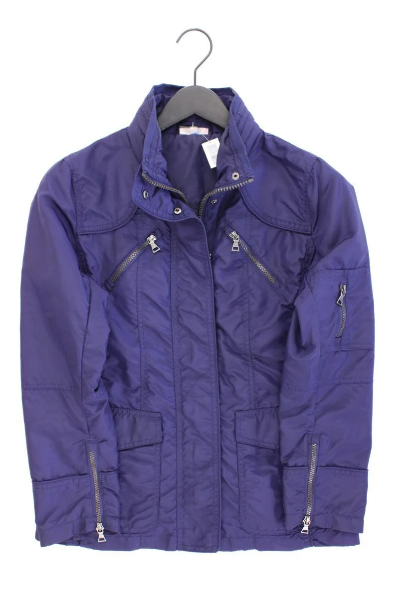 Street One Übergangsjacke Gr. 38 blau aus Nylon