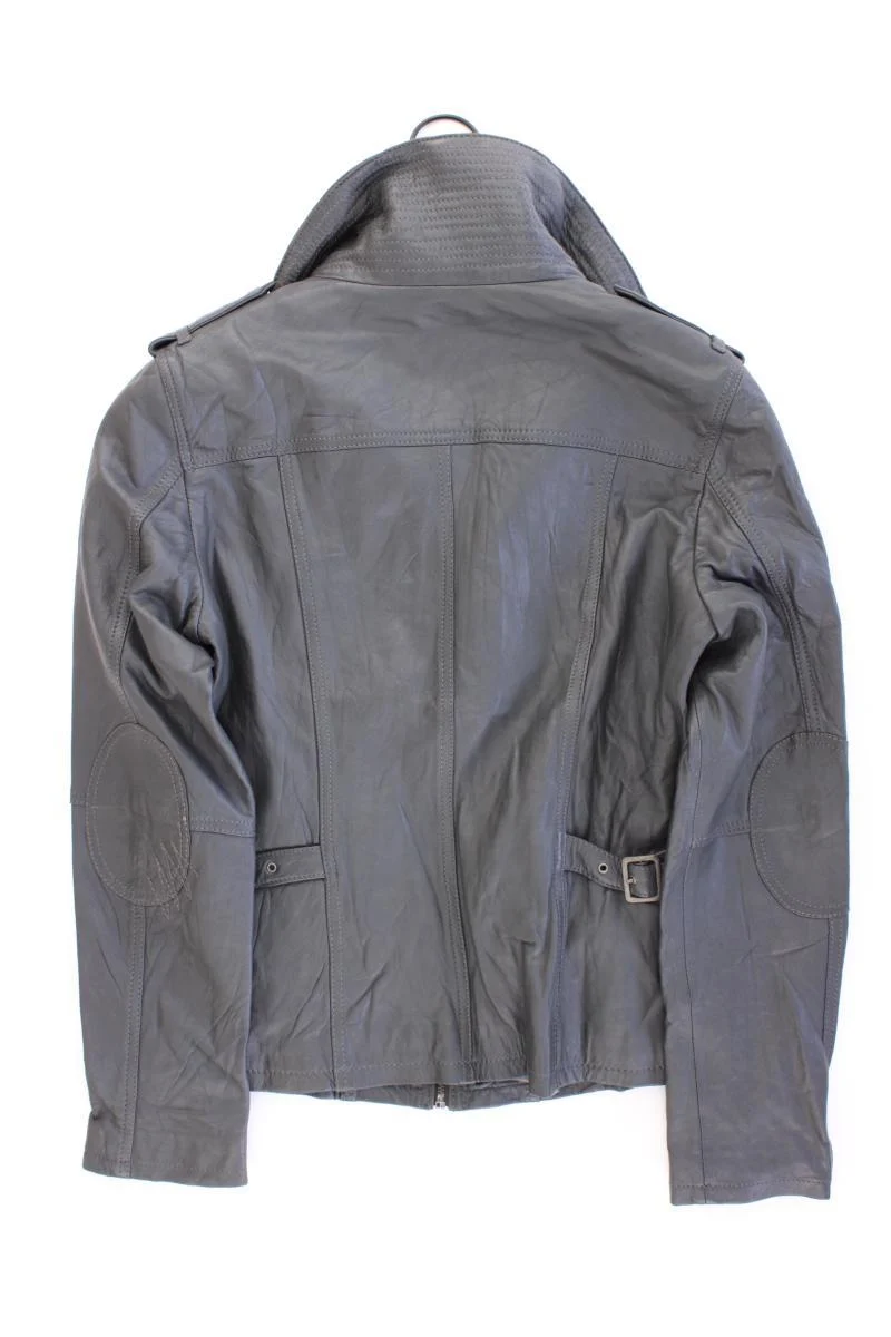 Street One Lederjacke Gr. 38 neuwertig grau
