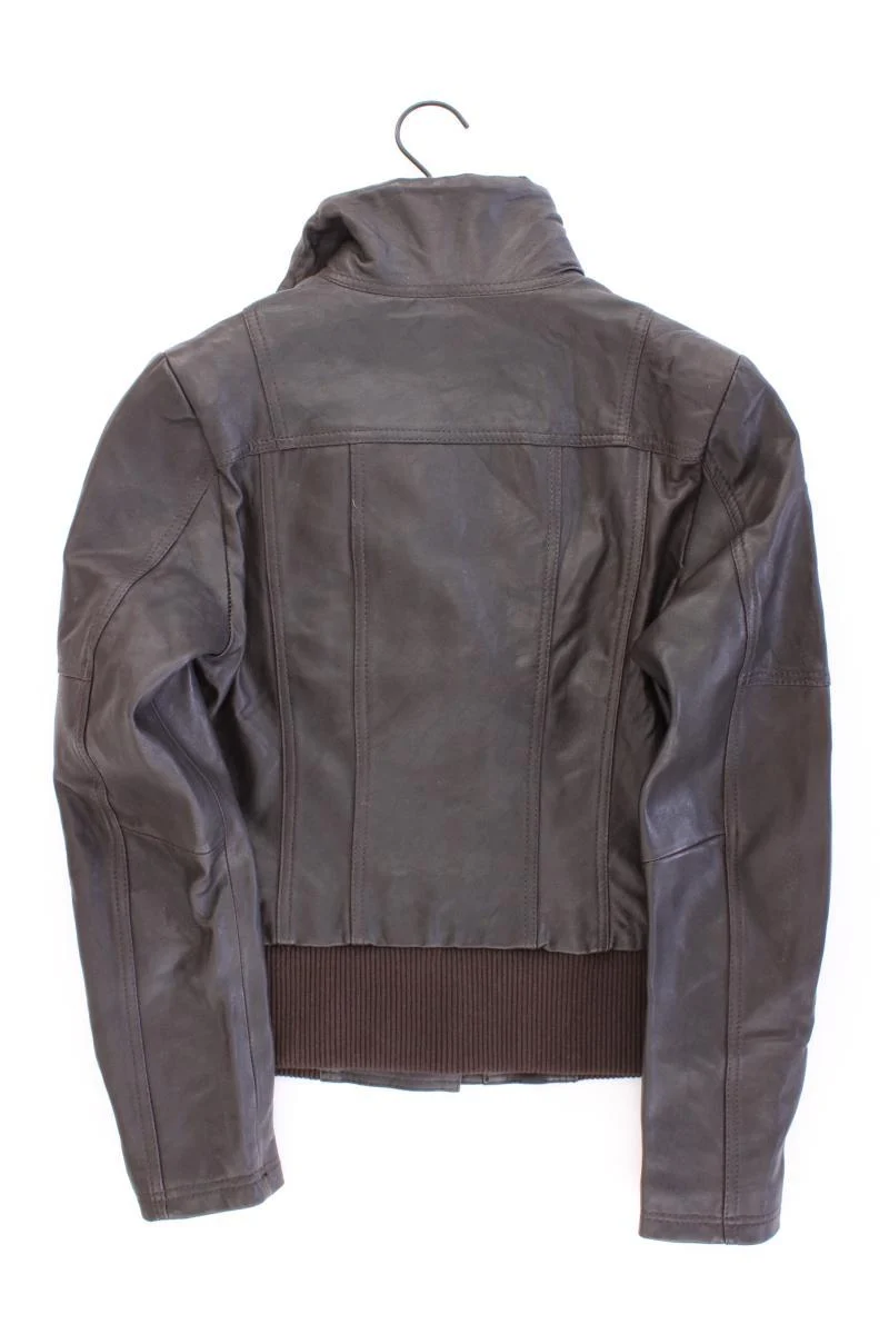 Street One Lederjacke Gr. 40 braun