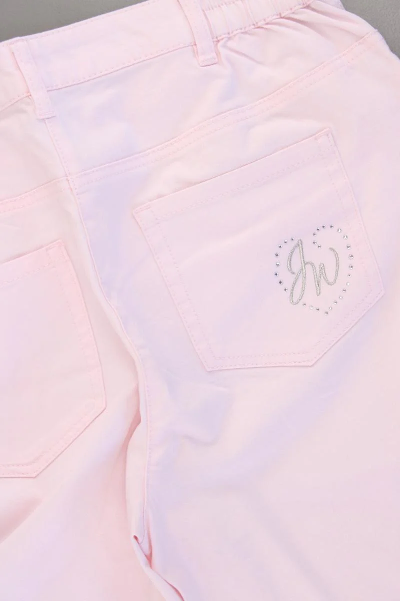 Judith Williams Five-Pocket-Hose Gr. Kurzgröße 21 rosa aus Baumwolle