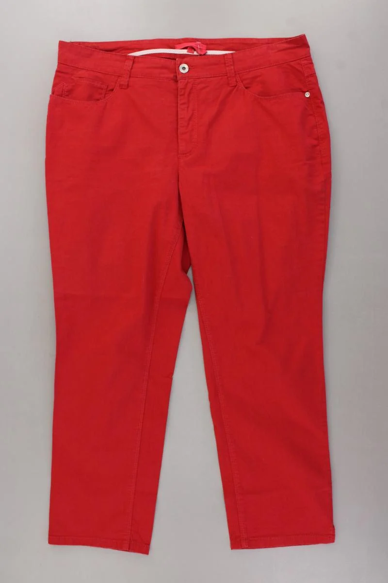 MAC Hose Gr. 44/L26 Modell Melanie rot aus Baumwolle