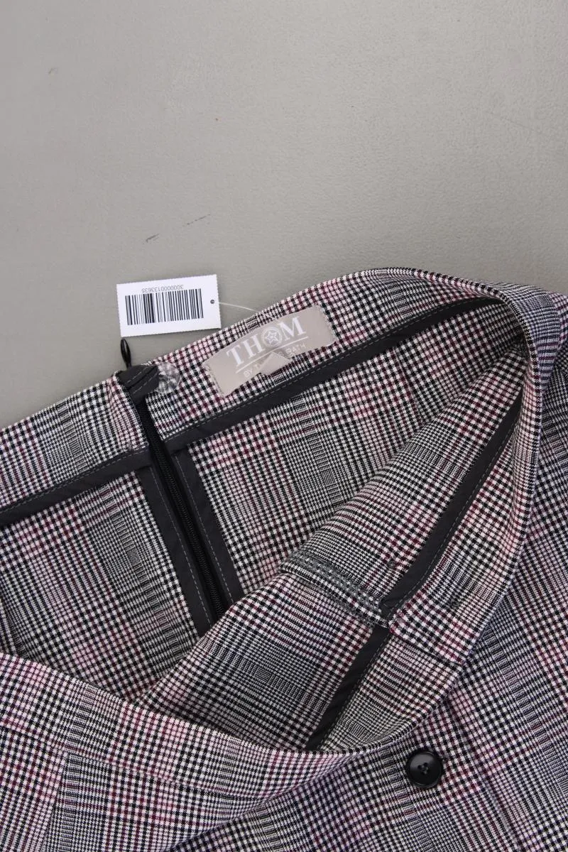 Thom by Thomas Rath Stretchrock Gr. 44 hahnentritt grau aus Polyester