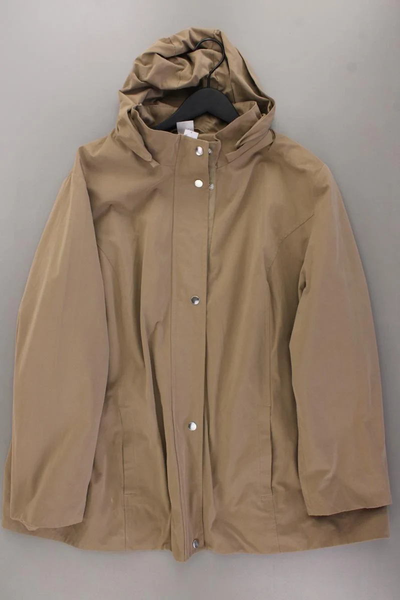 Janet & Joyce Kapuzenjacke Gr. 54 braun aus Polyester
