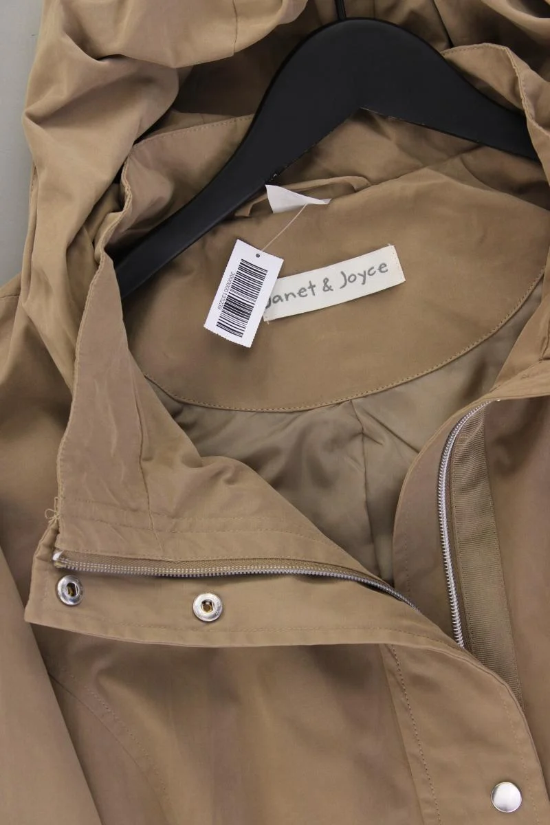 Janet & Joyce Kapuzenjacke Gr. 54 braun aus Polyester