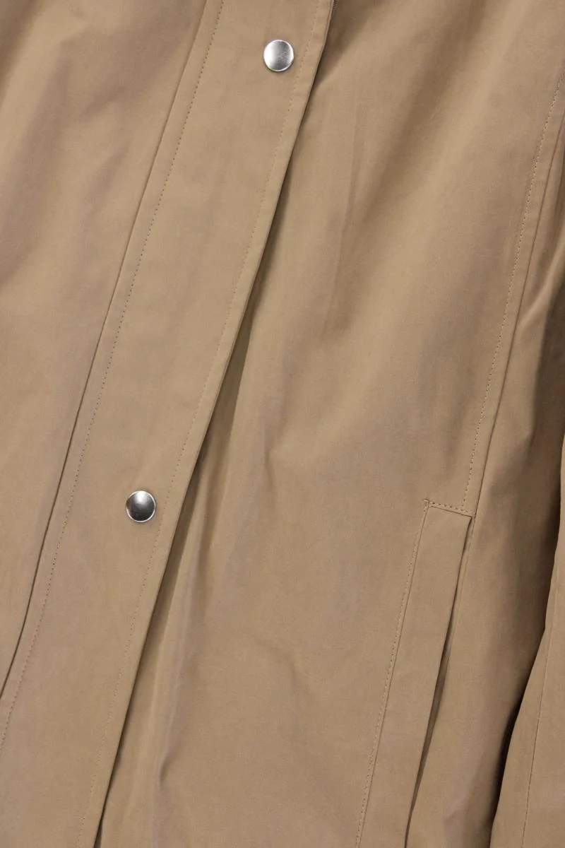 Janet & Joyce Kapuzenjacke Gr. 54 braun aus Polyester