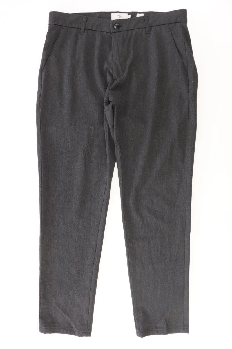 Minimum Stoffhose für Herren Gr. W33 grau aus Viskose