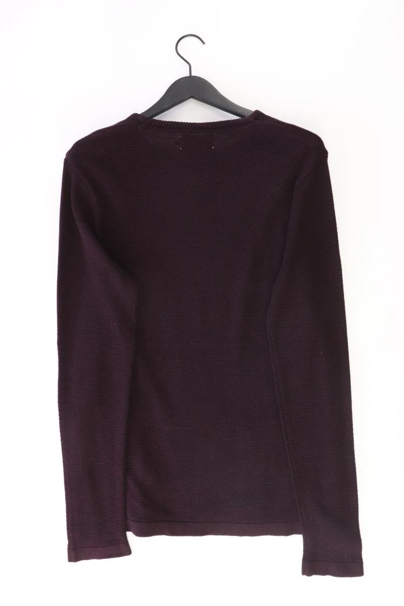 Revolution Feinstrickpullover für Herren Gr. XL rot aus Baumwolle