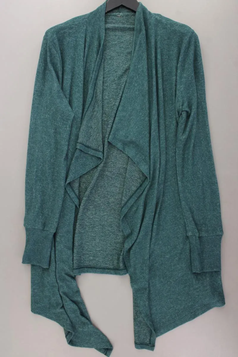 Strickjacke Gr. 48 Langarm grün