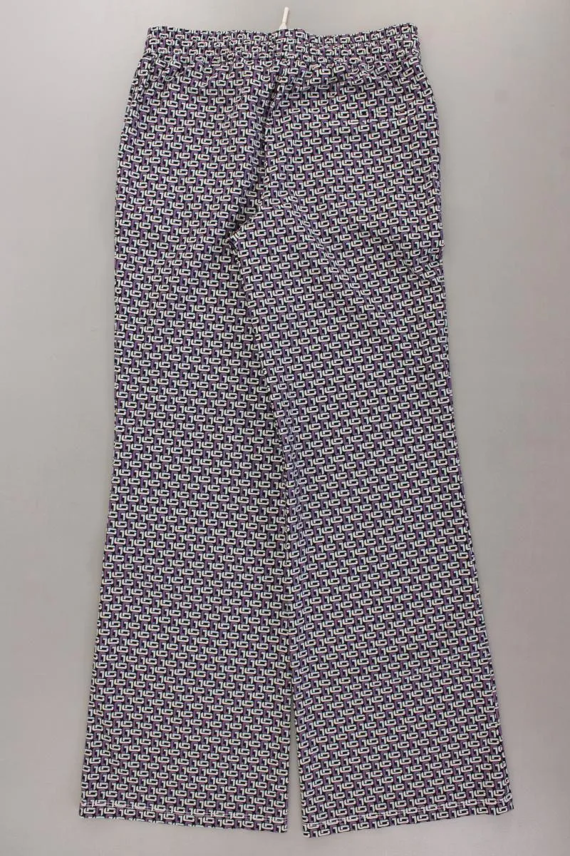 Jane Lushka Stoffhose Gr. S geometrisches Muster neuwertig lila aus Polyamid