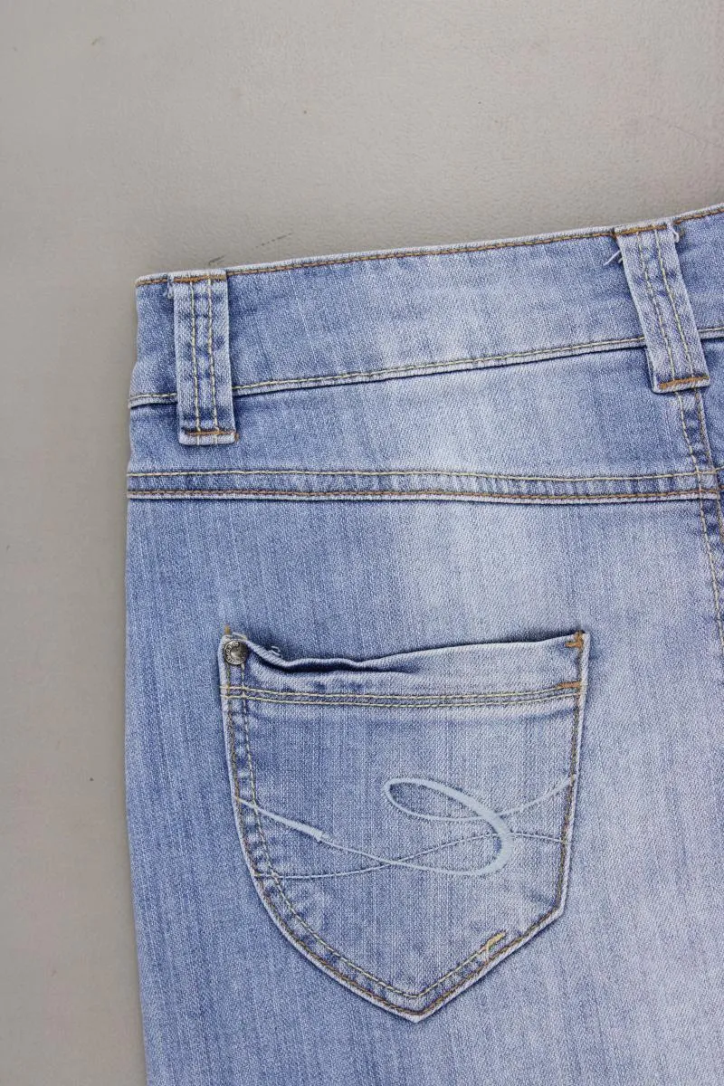 edc by Esprit Jeansrock Gr. 34 blau aus Baumwolle