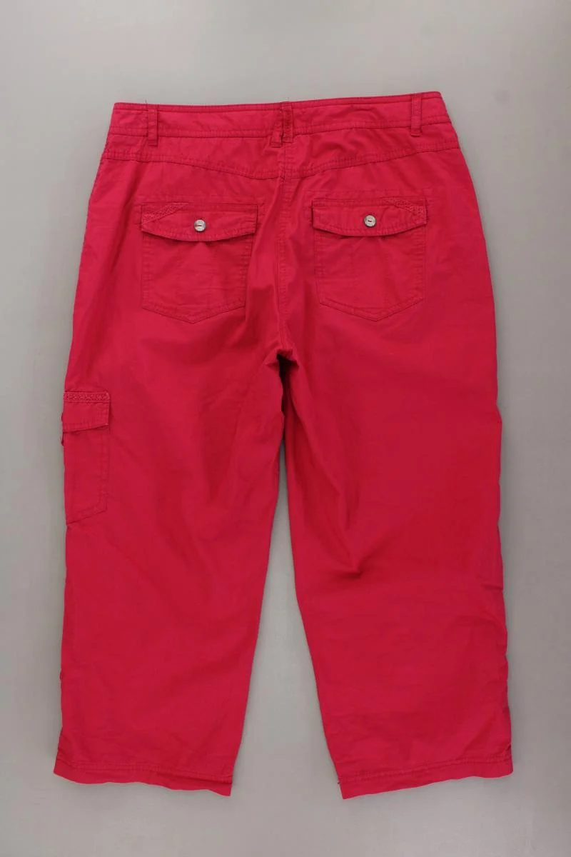 Cecil 7/8 Hose Gr. W30 rot aus Baumwolle