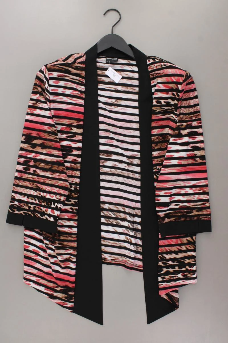 Hermann Lange Strickjacke Gr. 50 neuwertig Langarm mehrfarbig aus Polyester