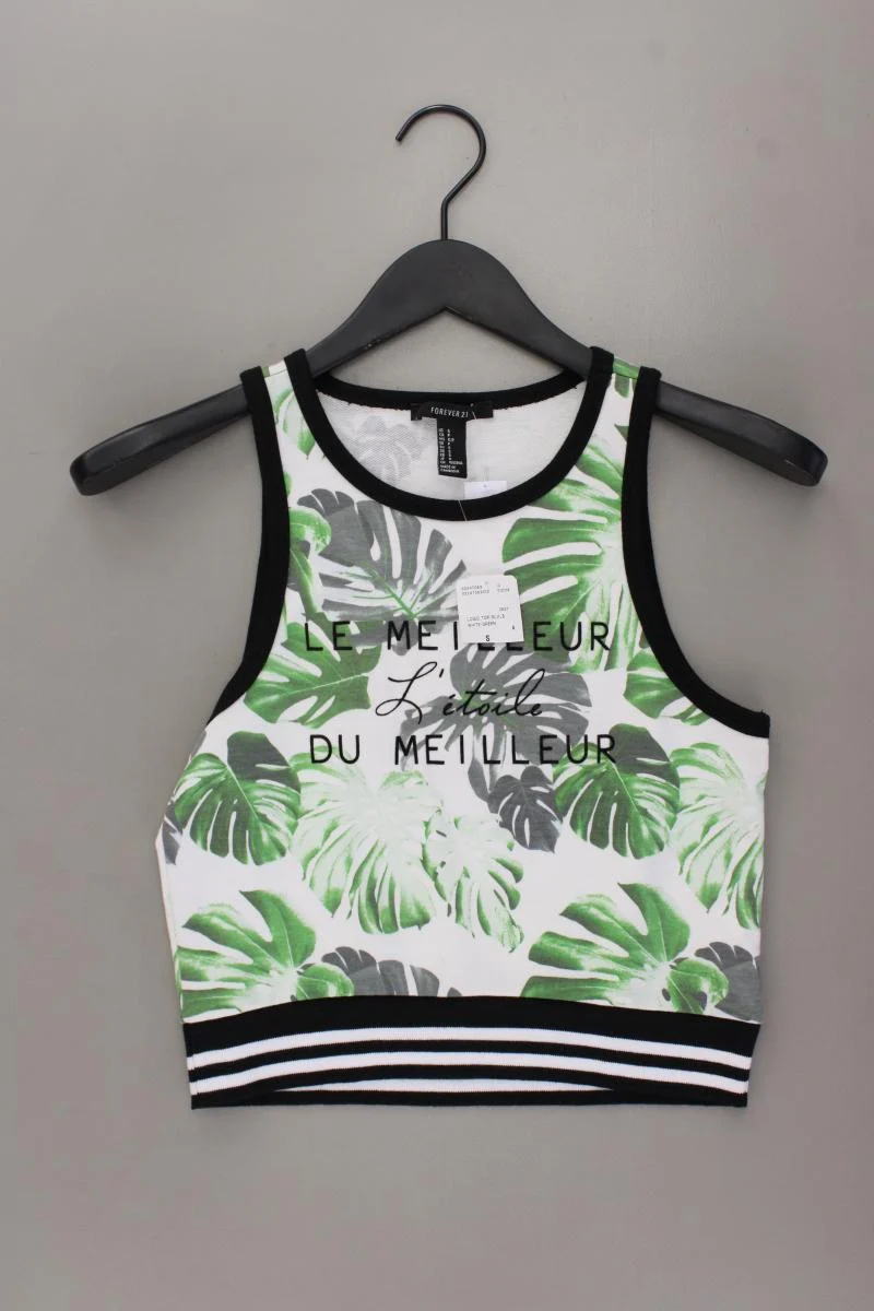 forever 21 Crop Top Gr. S neu mit Etikett mehrfarbig aus Polyester