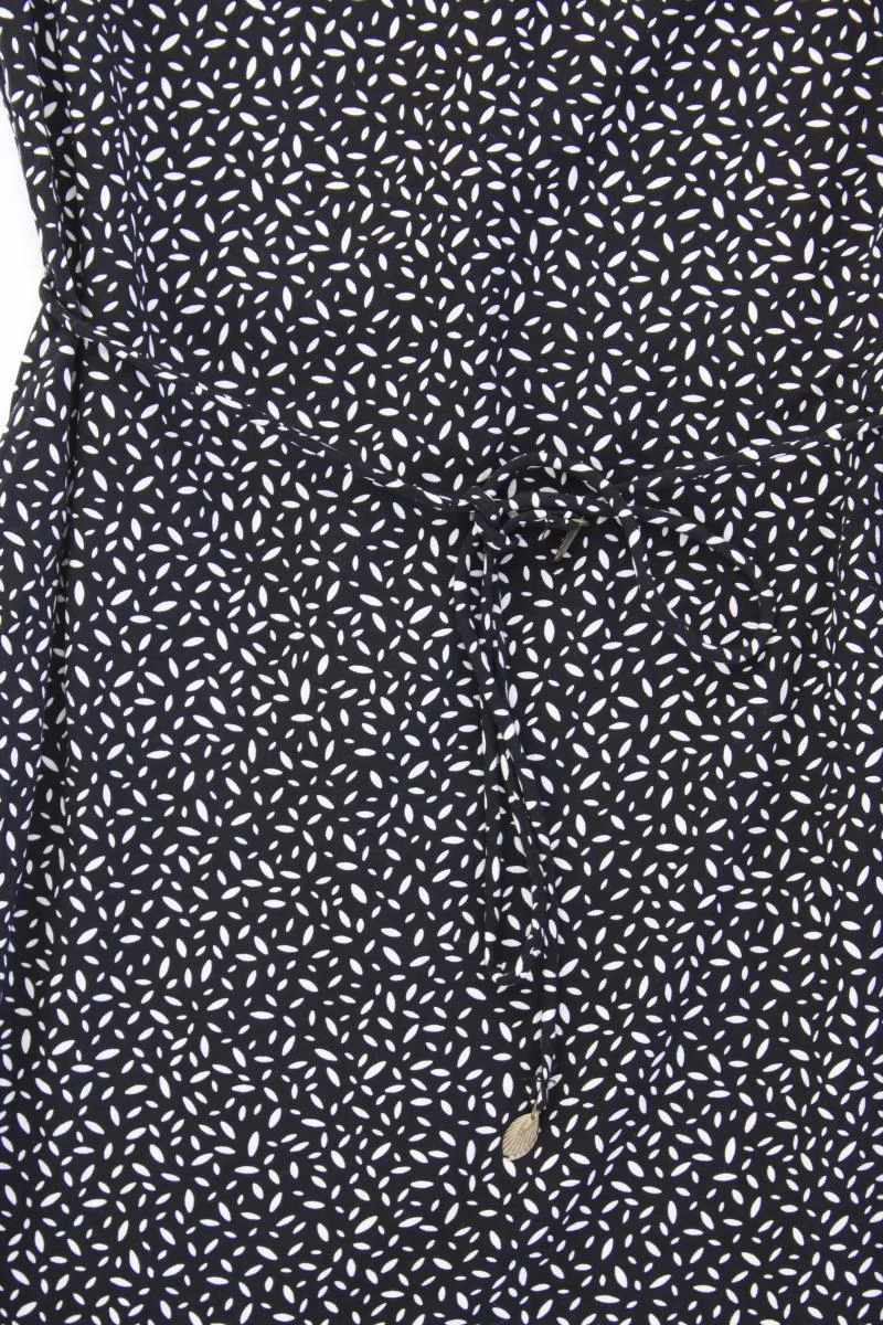 Zero Kurzarmkleid Gr. 34 schwarz aus Viskose