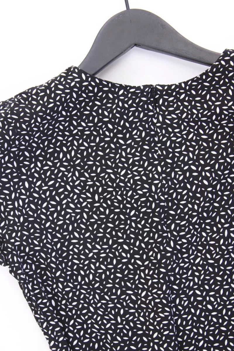 Zero Kurzarmkleid Gr. 34 schwarz aus Viskose