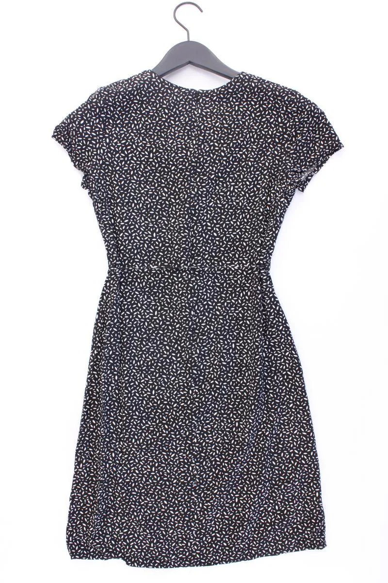 Zero Kurzarmkleid Gr. 34 schwarz aus Viskose