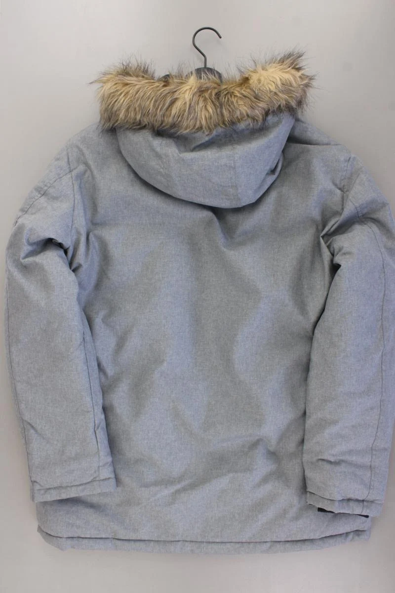 Jack & Jones Winterjacke für Herren Gr. XL grau aus Polyester