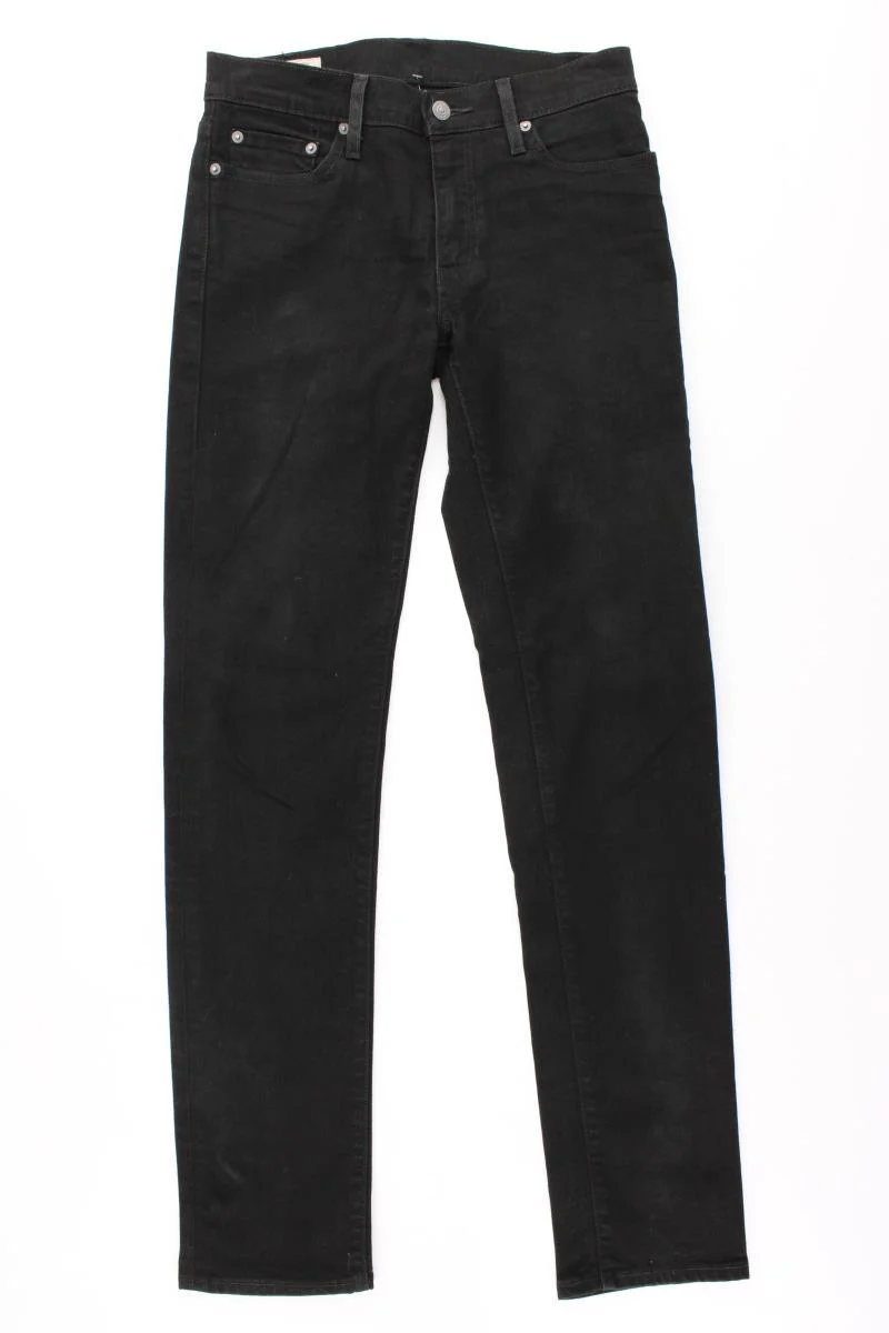Levi's Slim Jeans für Herren Gr. W29/L34 schwarz aus Baumwolle