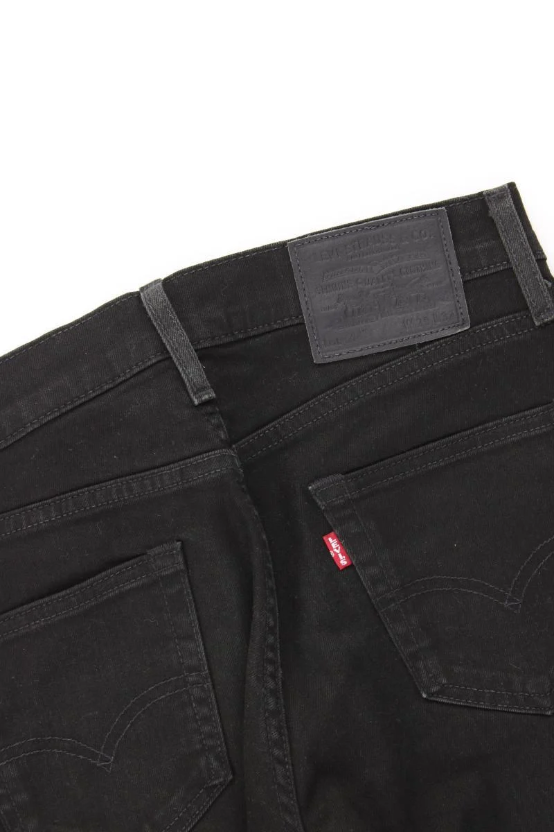 Levi's Slim Jeans für Herren Gr. W29/L34 schwarz aus Baumwolle