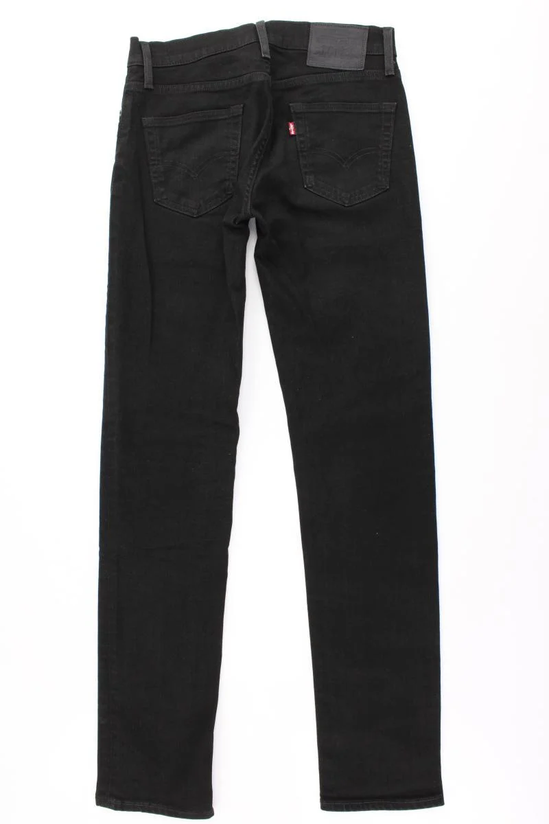 Levi's Slim Jeans für Herren Gr. W29/L34 schwarz aus Baumwolle