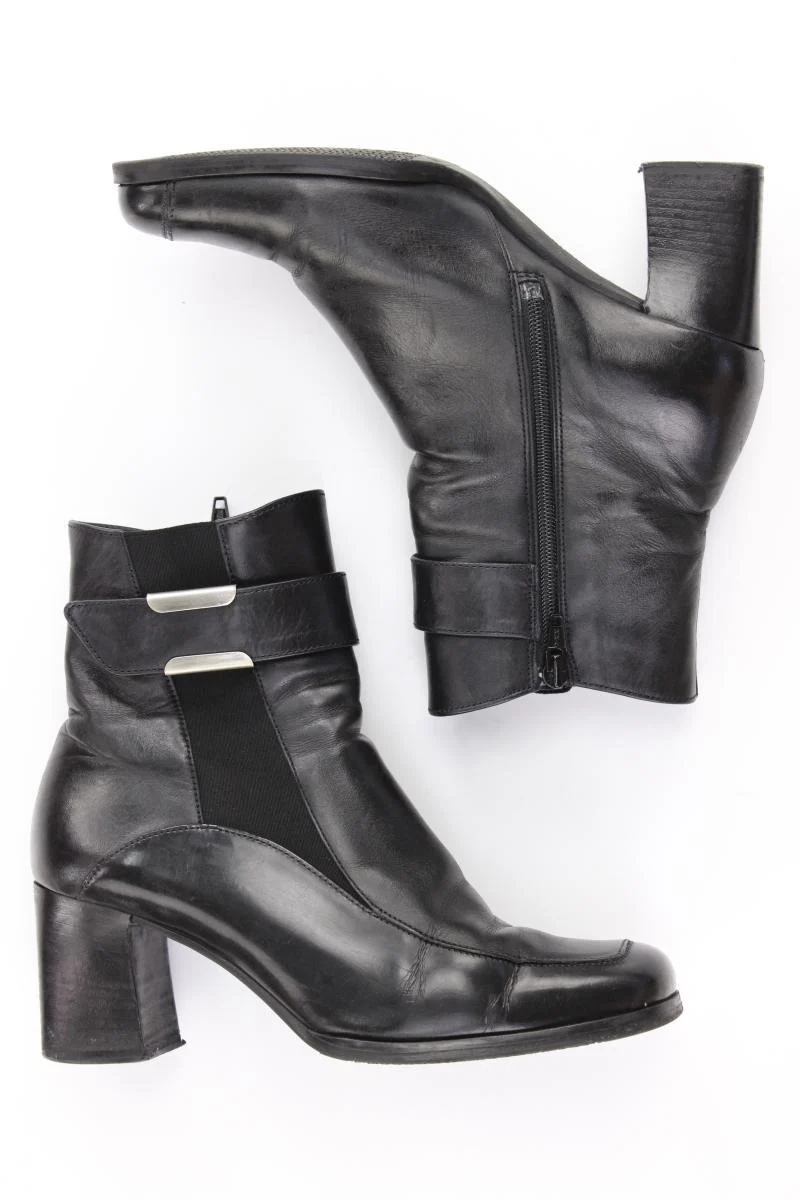Gabor Stiefeletten Gr. 37,5 schwarz aus Leder