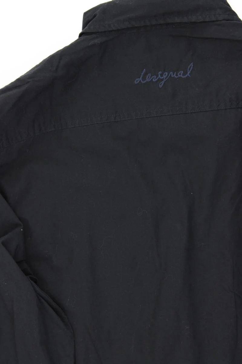 Desigual Langarmhemd für Herren Gr. L schwarz aus Baumwolle