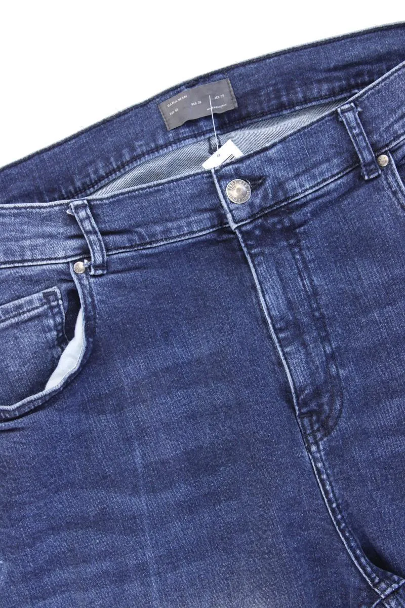 Zara Skinny Jeans für Herren Gr. US 46 (XXL) blau aus Baumwolle