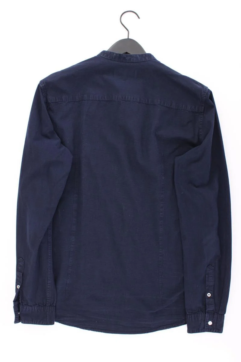 Tom Tailor (Denim) Langarmhemd für Herren Gr. L blau
