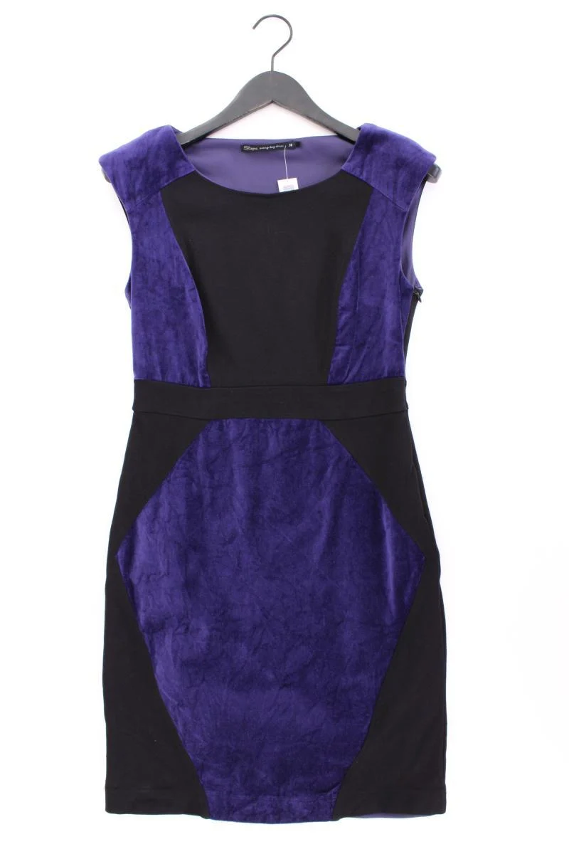 Steps Abendkleid Gr. 38 Kurzarm lila aus Viskose