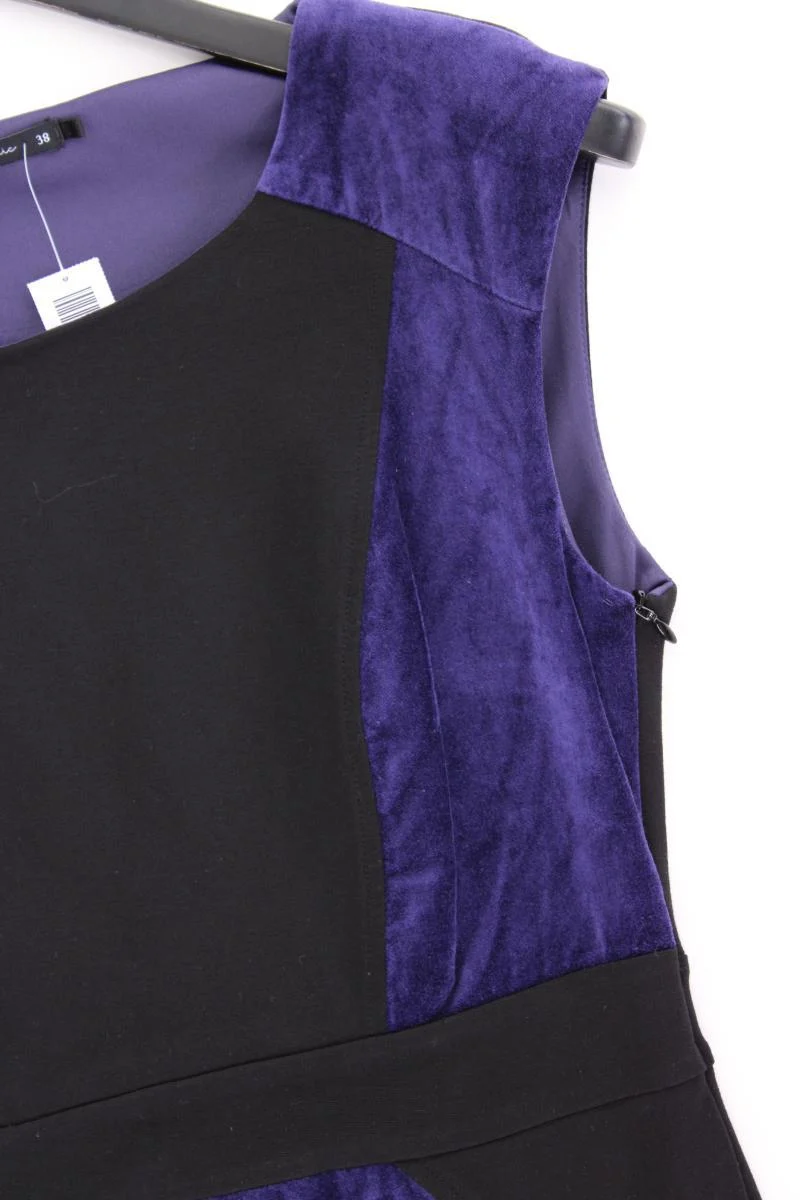 Steps Abendkleid Gr. 38 Kurzarm lila aus Viskose
