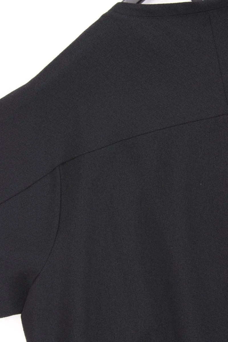PENN & Ink Kurzarmkleid Gr. 40 schwarz aus Polyester