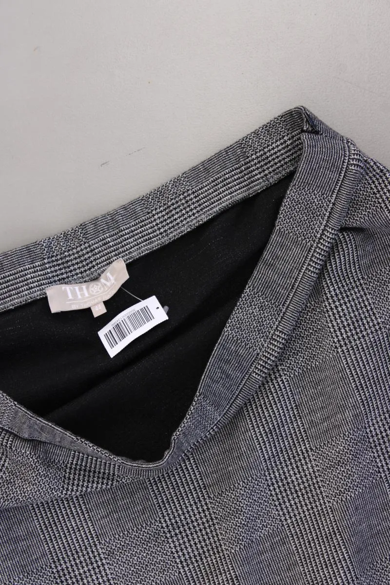 Thom by Thomas Rath Stretchrock Gr. 44 hahnentritt grau aus Polyester