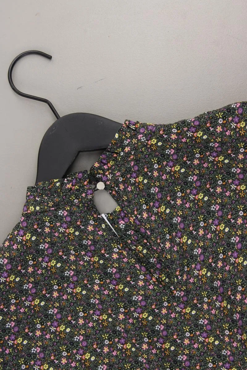 Jacqueline de Yong Langarmkleid Gr. 40 mit Blumenmuster mehrfarbig aus Polyester