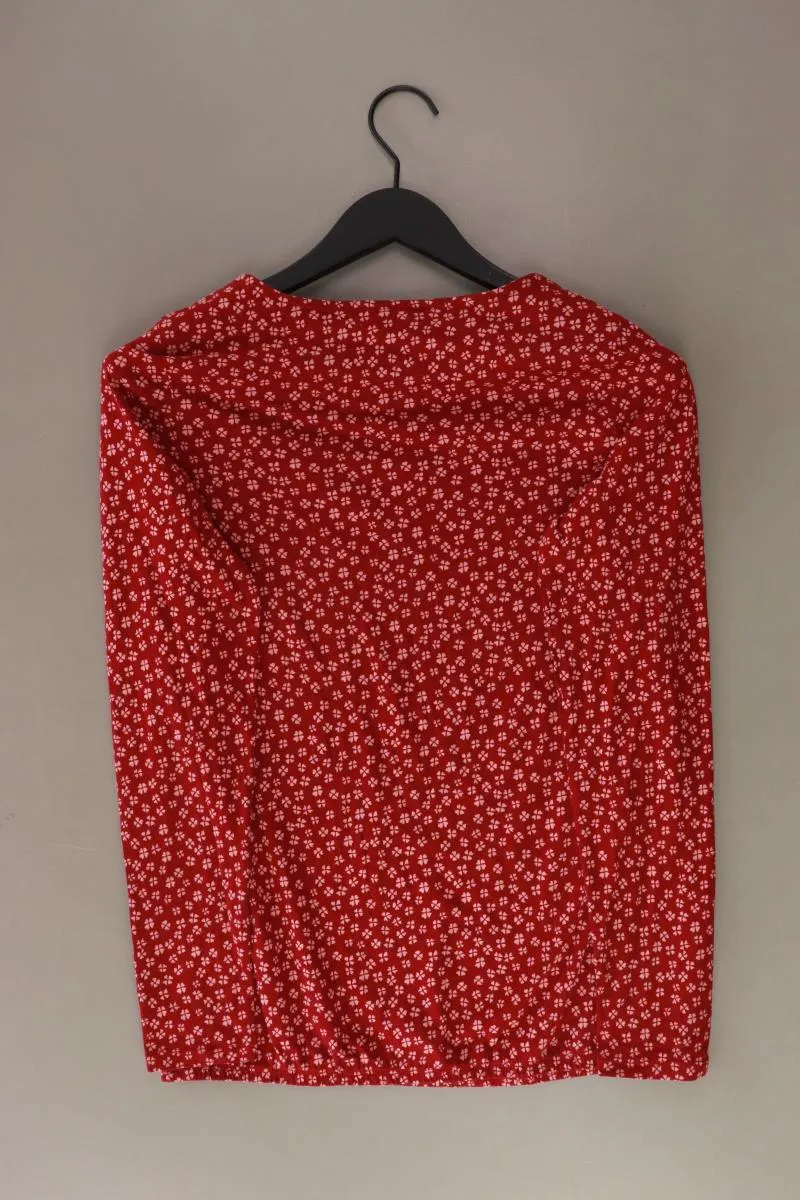 Montego Longsleeve-Shirt Gr. M Langarm rot aus Baumwolle