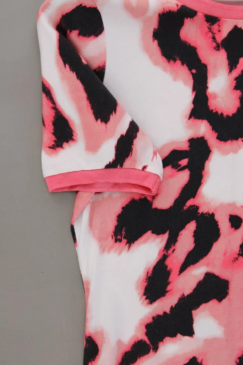 Marc Aurel Printshirt Gr. 42 Kurzarm rosa aus Baumwolle