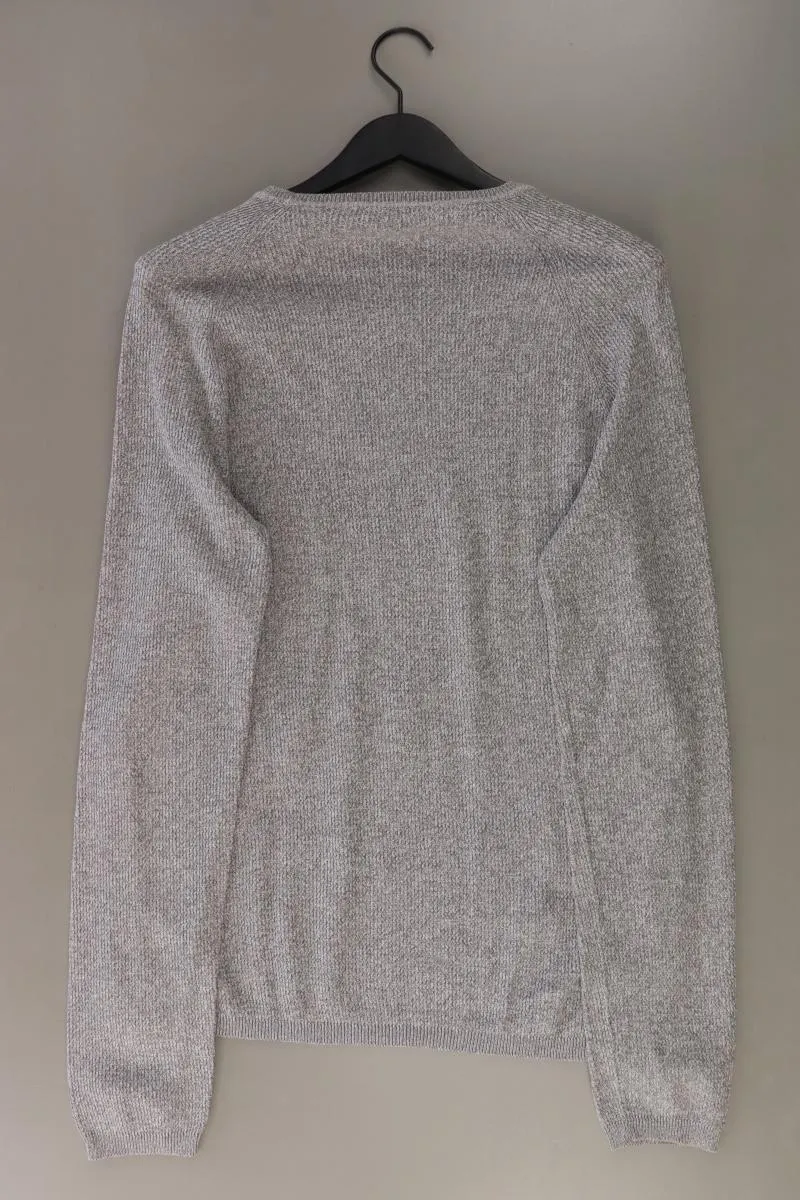 Selected Homme Feinstrickpullover für Herren Gr. XL grau aus Baumwolle