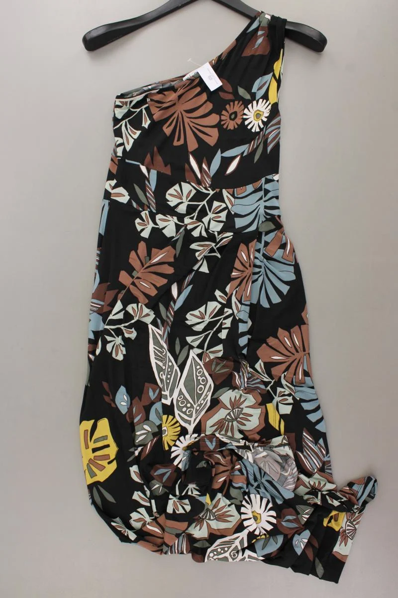 PiuPiu One-Shoulder-Kleid Gr. 36 Ärmellos mehrfarbig aus Viskose